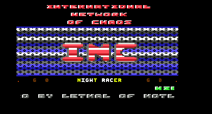 Night Racer Title Screen